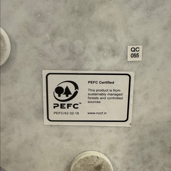 Manchester Paper Towel Holder Wood and Marble EUC - Picture 4 of 4